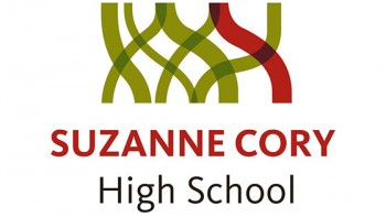 Suzanne Cory High School's logo